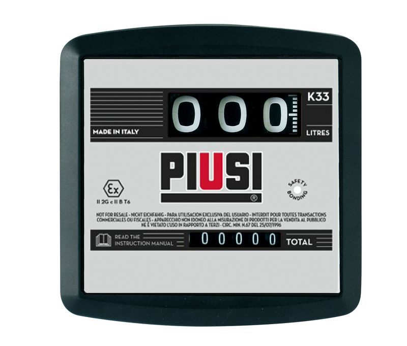 K33 ATEX - Mekanisk Telleverk