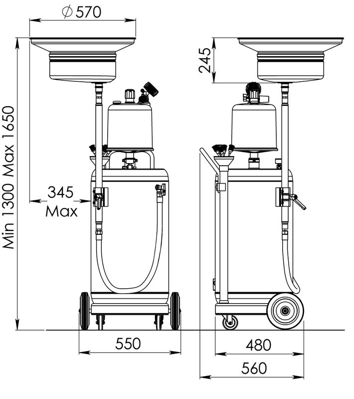 Vacu 80 og Vacu-Drainer 80